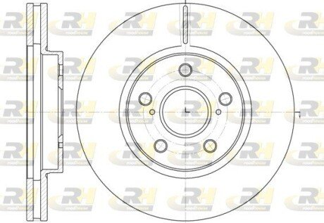 Гальмівний диск ROADHOUSE 6862.10