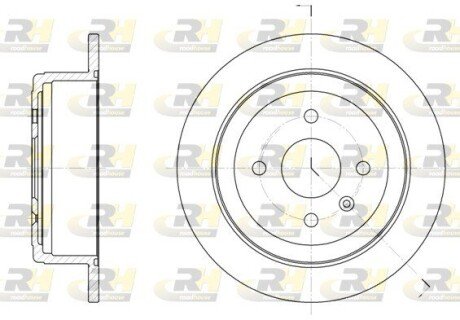 Гальмівний диск ROADHOUSE 6873.00