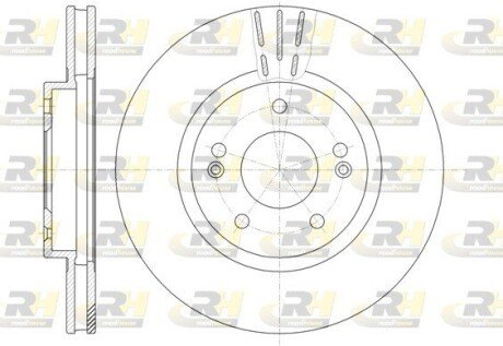 Гальмівний диск ROADHOUSE 6897.10