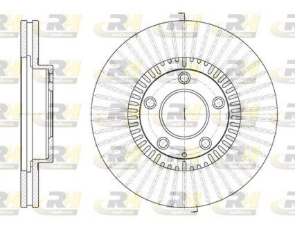 Гальмівний диск ROADHOUSE 6898.10