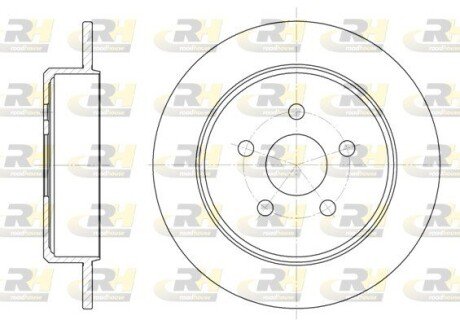 Гальмівний диск ROADHOUSE 6901.00
