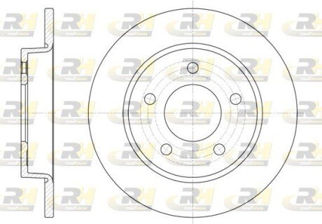Гальмівний диск ROADHOUSE 6906.00