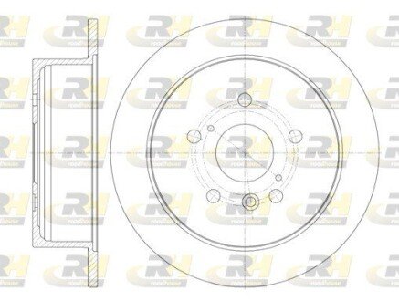Гальмівний диск ROADHOUSE 6911.00