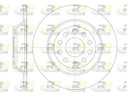 Гальмівний диск ROADHOUSE 6969.00