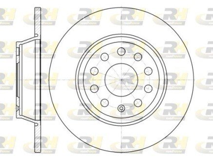 Гальмівний диск ROADHOUSE 6973.00