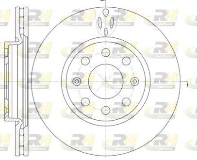 Гальмівний диск ROADHOUSE 6981.10