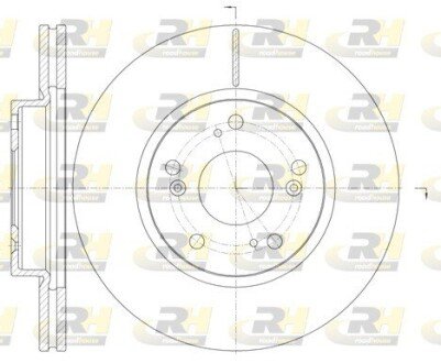 Гальмівний диск ROADHOUSE 6986.10