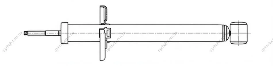 Амортизатор газомасляний Roadmatic 251009RM (фото 1)