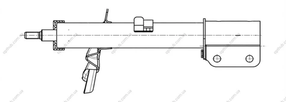 Амортизатор газомасляний Roadmatic 401122RM (фото 1)