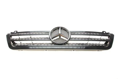 Решетка радиатора MB Sprinter CDI 03- (с улыбкой и значком) (opt-om) ROTWEISS 9018800385