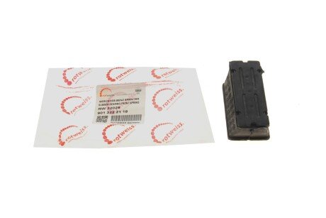 Подушка ресори (передня/нижня) MB Sprinter 96- (пластик) (L)(всередині OE Mercedes Benz) (opt-om) ROTWEISS RW32029