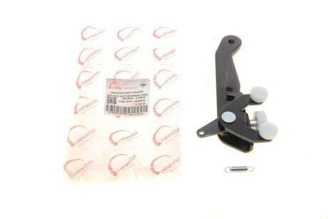 Ролик дверей (бічних/нижній) VW T5 (R) (з кронштейном) (opt-om) ROTWEISS RWS1068