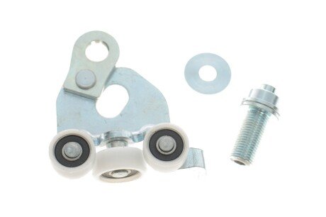 Ролик дверей (бічних/верхній) Fiat Ducato/Peugeot Boxer 06- (з кронштейном) (1344234080) (opt-om) ROTWEISS RWS1186