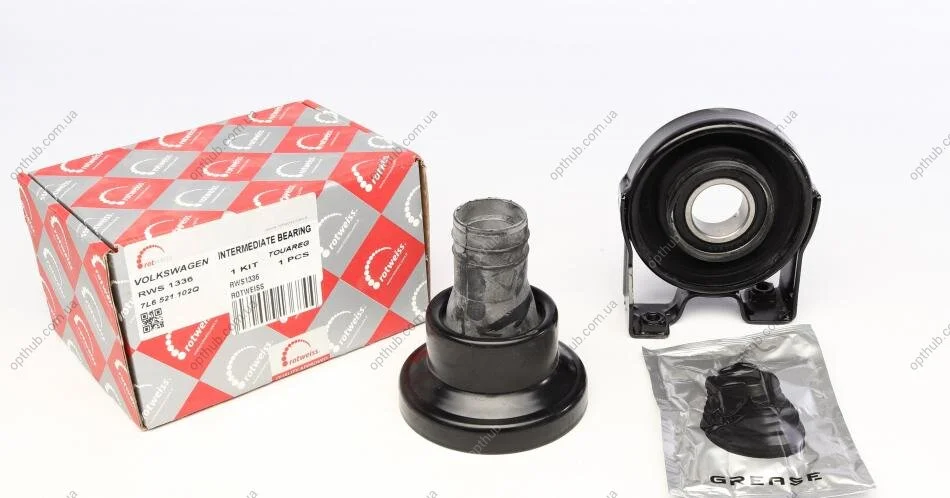 Підшипник підвісний VW Touareg (d=30mm) (opt-om) ROTWEISS RWS1336 (фото 1)
