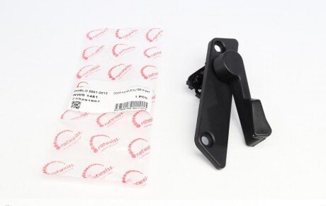 Ручка дверей (задніх/всередині) (R) Fiat Doblo 01- (opt-om) ROTWEISS RWS1451