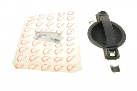 Ручка дверей (передніх/ззовні) (L) Fiat Doblo 01- (opt-om) ROTWEISS RWS1486