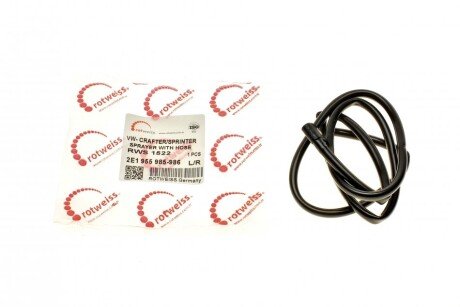 Форсунка омивача скла MB Sprinter/VW Crafter 06- (зі шлангом) (opt-om) ROTWEISS RWS1522