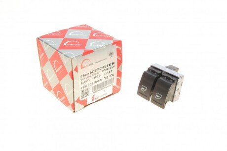 Кнопка склопідіймача (L) VW T5 03- (подвійна) (opt-om) ROTWEISS RWS1596