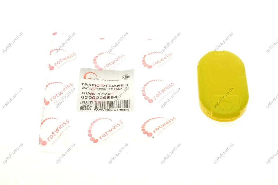 Кришка бачка омивача Renault Megane 2/ Trafic 10- (opt-om) ROTWEISS RWS1720 (фото 1)
