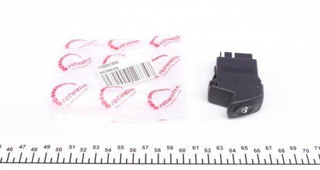 Кнопка склопідіймача Renault Kangoo 97- (opt-om) ROTWEISS RWS1743