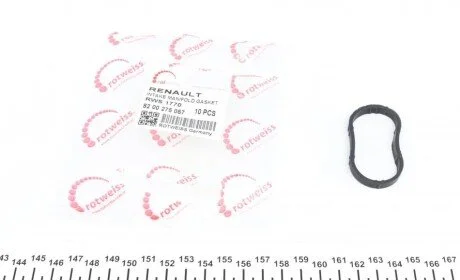 Прокладка впускного колектора Renault Kangoo 1.6i 16V 01- (opt-om) ROTWEISS RWS1770
