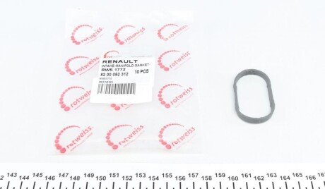 Прокладка впускного колектора Renault Kangoo 1.6/Trafic 2.0 01- (opt-om) ROTWEISS RWS1772