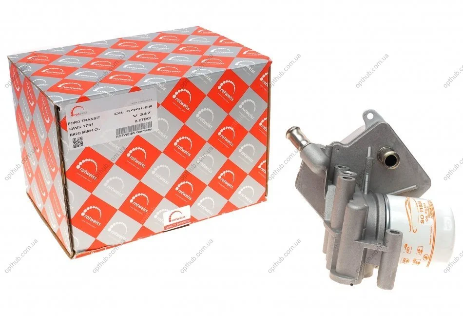 Корпус фільтра масляного Ford Transit 2.2TDCI 06- (opt-om) ROTWEISS RWS1781 (фото 1)