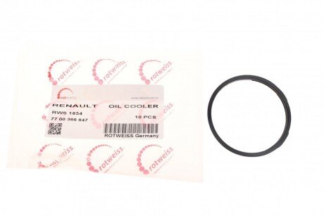 Прокладка радіатора масляного Renault Trafic 1.9 dCi (F9Q) (opt-om) ROTWEISS RWS1854