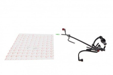 Трубка паливна (+груша) Citroen С1/Peugeot 107 1,4 HDi 05-14 (тип пластик) (opt-om) ROTWEISS RWS1884