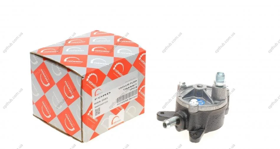 Насос вакуумний Ford Transit 2.5D/TD 86-00 (opt-om) ROTWEISS RWS2063 (фото 1)