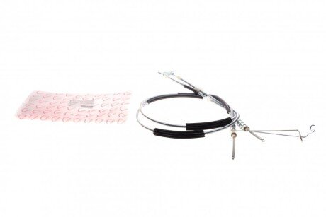 Трос ручника (задній) Ford Connect 02- (-ABS) (висока база) (барабанний гальма) (opt-om) ROTWEISS RWS2143