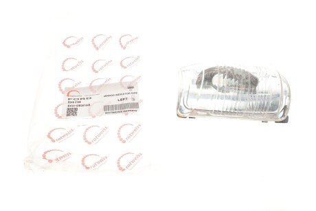 Повторювач повороту на дзеркало Ford Transit 14- (L) (білий) (opt-om) ROTWEISS RWS2189