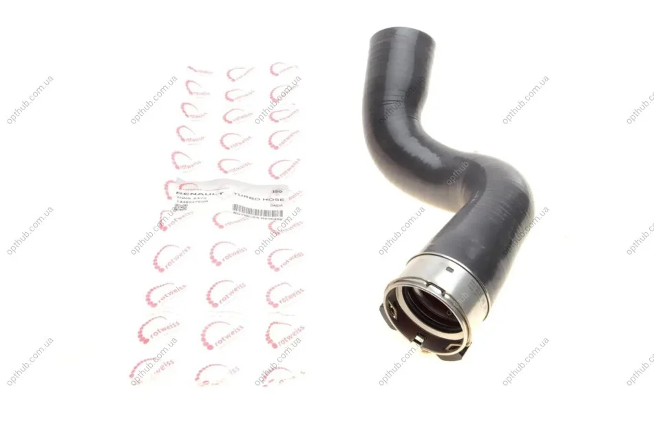 Патрубок інтеркулера Dacia Duster/Renault Clio IV 1.5dCi 13- UA63 ROTWEISS RWS2375 (фото 1)
