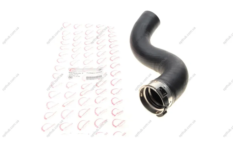 Патрубок інтеркулера Renault Megane III/Scenic III 1.9 dCi 08- (opt-om) ROTWEISS RWS2376 (фото 1)