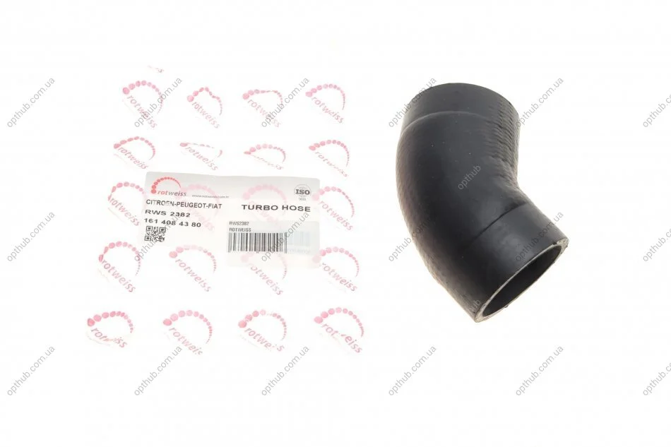Патрубок інтеркулера Citroen Jumper/Peugeot Boxer 2.0BlueHDi 15-19 (opt-om) ROTWEISS RWS2382 (фото 1)