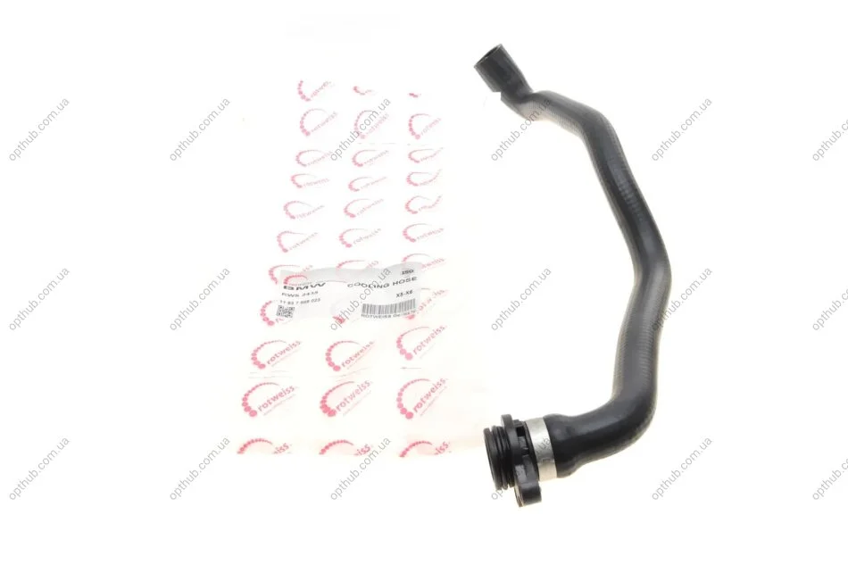 Патрубок системи охолодження BMW X5 (E70/E71) 3.0i 08-14 (opt-om) ROTWEISS RWS2435 (фото 1)