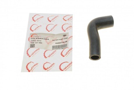 Патрубок системи охолодження VW Golf IV/Passat 1.6T 96-05 (opt-om) ROTWEISS RWS2502