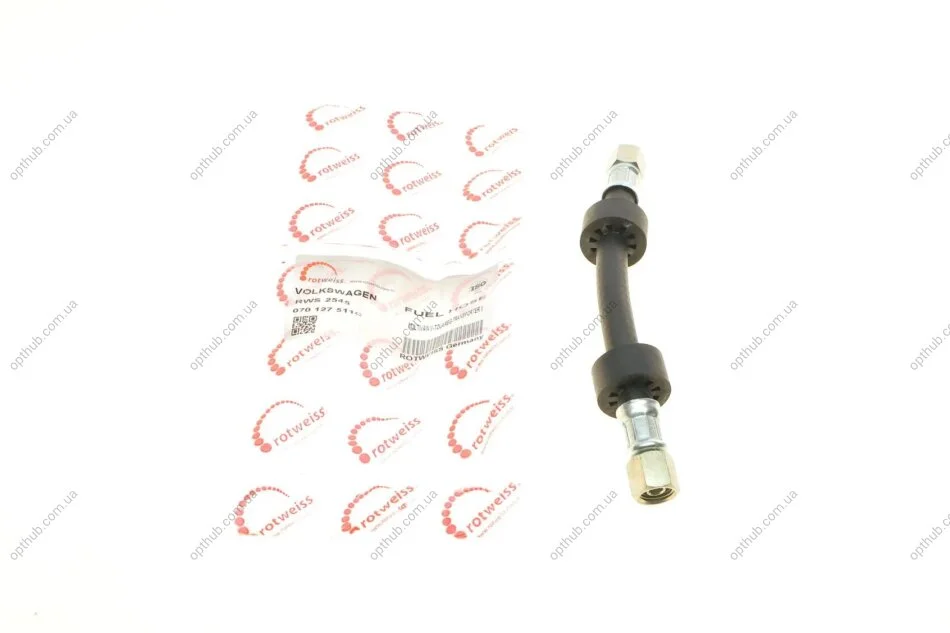 Паливна трубка VW T5 2.5TDI 03-09/Touareg 2.5TDI 03-10 (opt-om) ROTWEISS RWS2545 (фото 1)