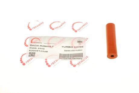 Трубка вихлопної системи Renault Megane III 1.5dCi 09- (opt-om) ROTWEISS RWS2559