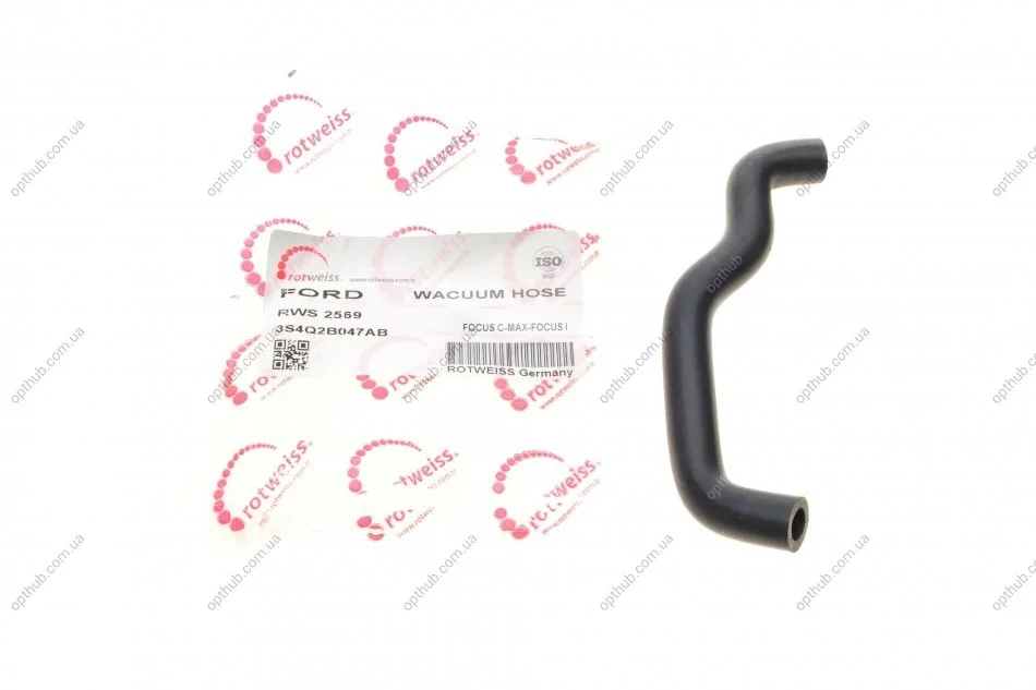 Патрубок насосу вакуумного Ford Connect 1.8 TDI-TDCi 02- (opt-om) ROTWEISS RWS2569 (фото 1)