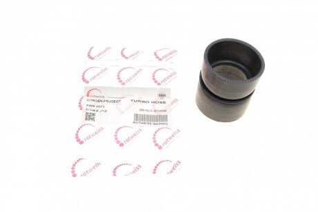 Патрубок інтеркулера Citroen Berlingo 1.6 HDI/ Peugeot Partner 1.6 HDI 08- UA63 ROTWEISS RWS2571