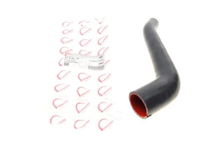 Патрубок інтеркулера Fiat Doblo 1.4/1.6i/1.9 JTD 02- (51kw) (турбіна-радіатор) (opt-om) ROTWEISS RWS2591