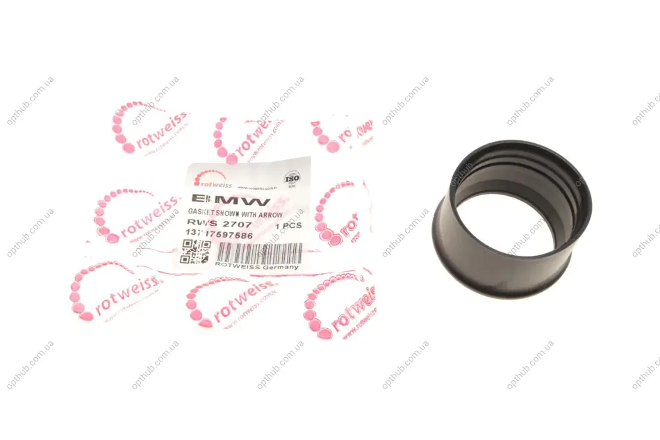 Патрубок фільтра повітряного BMW 1 (F20/F21) 11- N13 (opt-om) ROTWEISS RWS2707 (фото 1)