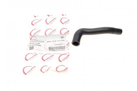 Патрубок системи охолодження VW T4 2.4D/2.5TDI 90-03 (opt-om) ROTWEISS RWS2730