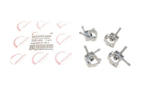 Ремкомплект зливного шлангу (к-кт) MB C-class (W204) OM646 07-09/E-class (W211) OM646 03-08 (opt-om) ROTWEISS RWS2853