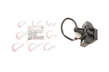 Замок кришки багажника Renault Kangoo 97- (opt-om) ROTWEISS RWS2955