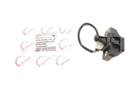 Замок кришки багажника Renault Kangoo 97- (opt-om) ROTWEISS RWS2955
