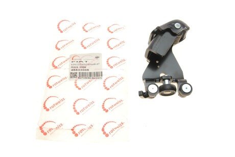 Ролик дверей (бічних/середній) Fiat Doblo 00-10 (L) (opt-om) ROTWEISS RWS3008