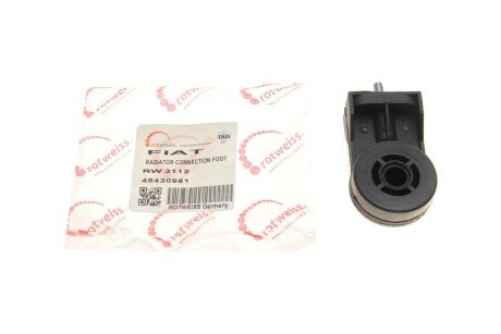 Подушка радіатора Fiat Doblo 1.3D/1.4/1.9D 04- (opt-om) ROTWEISS RWS3112