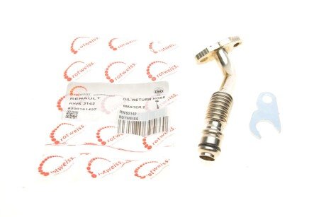 Трубка зливу оливи з турбіни Renault Master III 2.2 dCi 98- (opt-om) ROTWEISS RWS3142